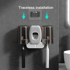 Smart UV Sterilizing Toothbrush Holder