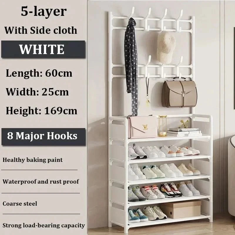 Multi-Layer Shoe and Hat Rack | Living Room | Luvasmr - Satisfyingly Organised