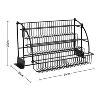 3-Tier Pull Down Spice Rack Organiser - Luvasmr