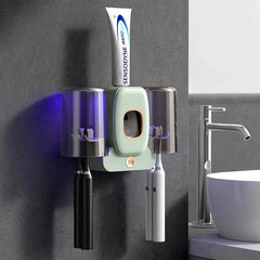 Smart UV Sterilizing Toothbrush Holder