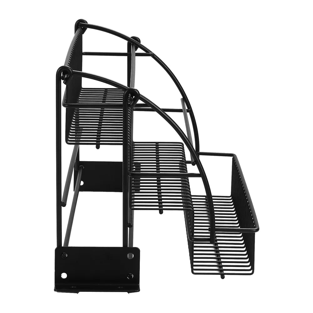 3-Tier Pull Down Spice Rack Organiser - Luvasmr