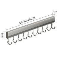 Wall Mounted Multi-Purpose Hooks Rack - Luvasmr