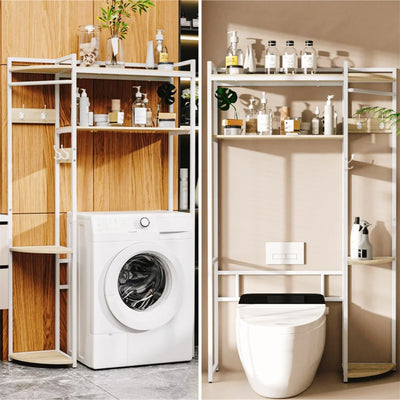 Over Toilet and Washing Machine Storage Rack Organiser - Luvasmr
