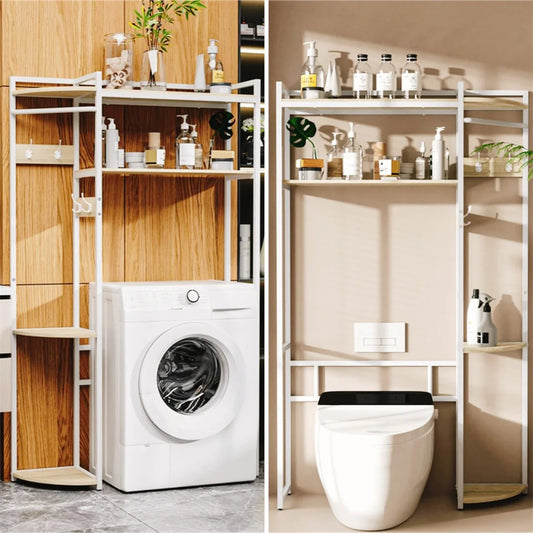 Over Toilet and Washing Machine Storage Rack Organiser