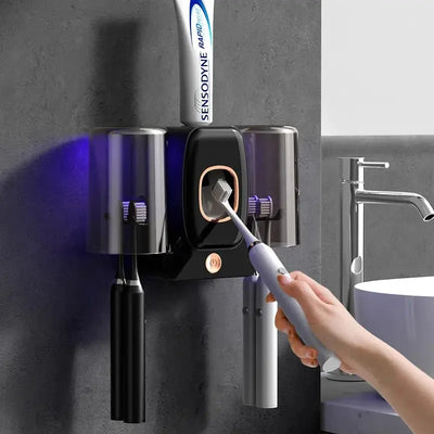 Smart UV Sterilizing Toothbrush Holder - Luvasmr
