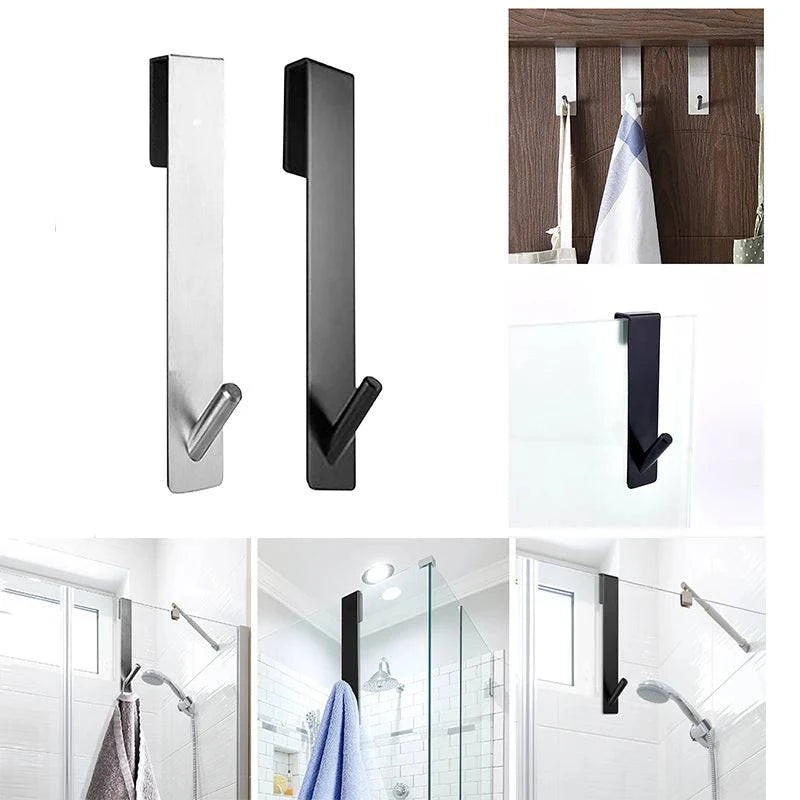 S-Shape Stainless Steel Shower Towel Rack | Bathroom | Luvasmr - Satisfyingly Organised