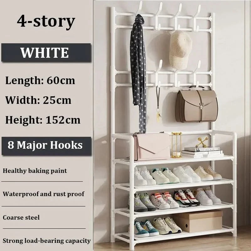 Multi-Layer Shoe and Hat Rack | Living Room | Luvasmr - Satisfyingly Organised