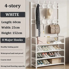 Multi-Layer Shoe and Hat Rack | Living Room | Luvasmr - Satisfyingly Organised