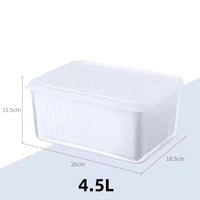 Refrigerator Organizer Fridge Storage Box Fresh Vegetable Fruit Boxes Drain Basket Storage Containers Pantry Kitchen Organizer |  | Luvasmr - Satisfyingly Organised