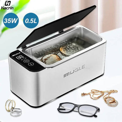 Ultrasonic Cleaner 35W Ultrasonic Glasses Jewelry Cleaner 500ML Ultrasonic Cleaning Machine Ultrasound Washing Bath For Glasses |  | Luvasmr - Satisfyingly Organised