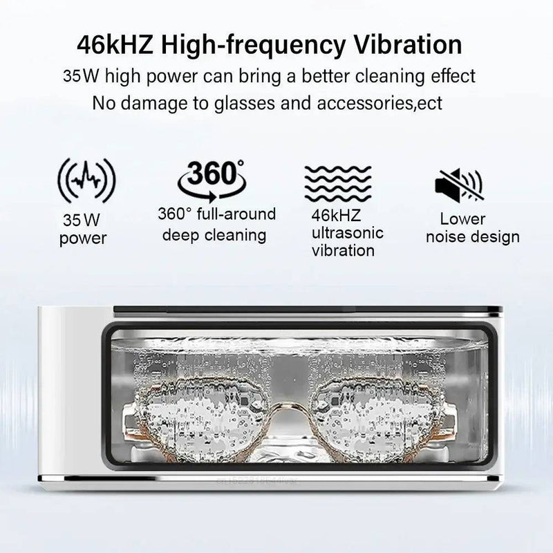 Ultrasonic Cleaner 35W Ultrasonic Glasses Jewelry Cleaner 500ML Ultrasonic Cleaning Machine Ultrasound Washing Bath For Glasses |  | Luvasmr - Satisfyingly Organised