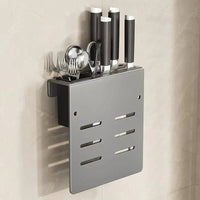 Kitchen Storage Rack Spice Rack Knife Rack Raised Guardrail Chopstick Barrel Kitchen Organizer Kitchen Accessories |  | Luvasmr - Satisfyingly Organised