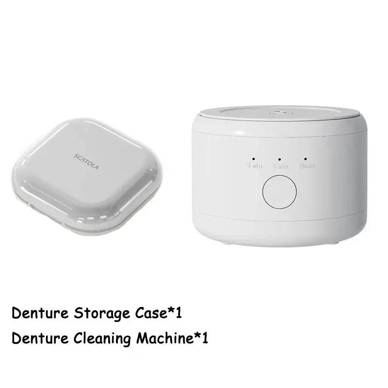 New Electric Braces Box Cleaning Box Multi-function Invisible Retainer Denture Cleaning Machine Jewelry Orthodontic Cleaner |  | Luvasmr - Satisfyingly Organised