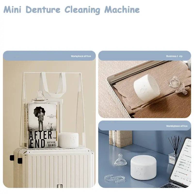 New Electric Braces Box Cleaning Box Multi-function Invisible Retainer Denture Cleaning Machine Jewelry Orthodontic Cleaner |  | Luvasmr - Satisfyingly Organised