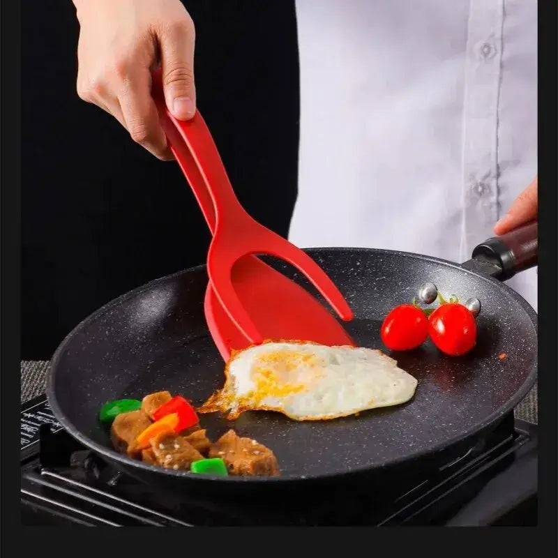 Pancake, Toasted Bread, Fried Egg Clip, Fried Egg Flipping Shovel, Kitchen Tool, Egg Shovel, Beef Steak Shovel, Two in One |  | Luvasmr - Satisfyingly Organised