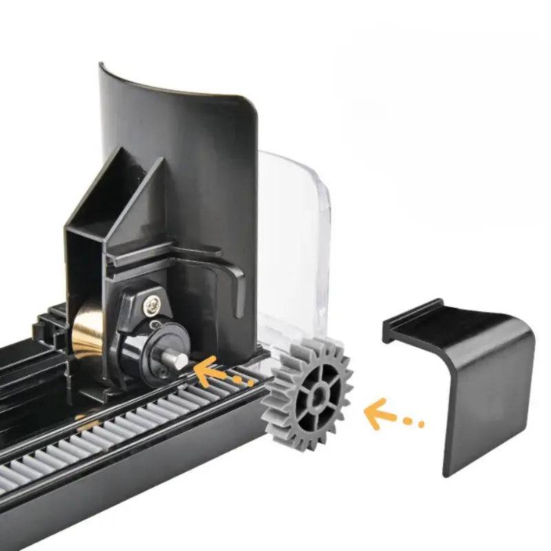Drink Organizer Dispenser Spring Push Can Shelf Pusher Adjustable Width Soda Can Bottle Pusher E-shaped Glide for Kitchen Fridge |  | Luvasmr - Satisfyingly Organised