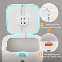 Insect Proof Moisture Proof Rice Box Grain Sealed Jar Kitchen Container 5/10KG Storage Kitchen Container Storage Box with Lid |  | Luvasmr - Satisfyingly Organised