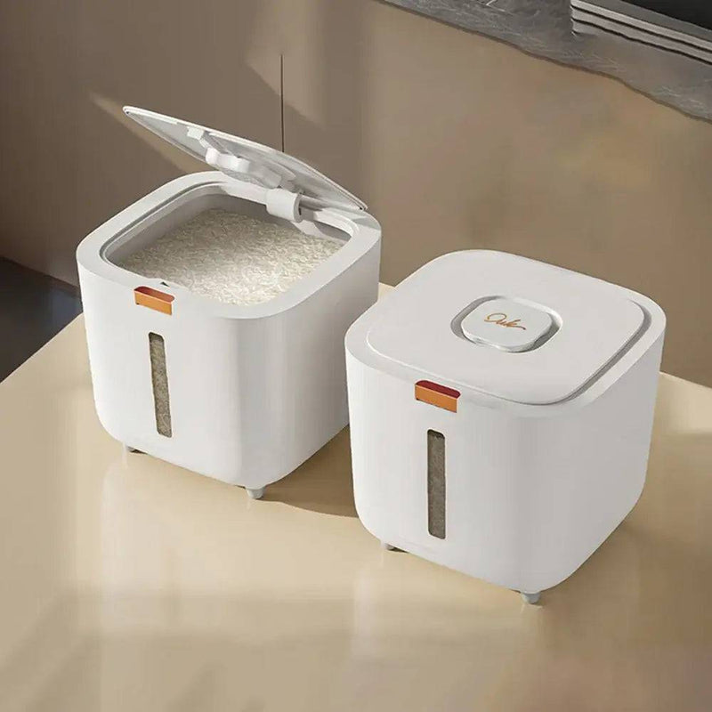 Insect Proof Moisture Proof Rice Box Grain Sealed Jar Kitchen Container 5/10KG Storage Kitchen Container Storage Box with Lid |  | Luvasmr - Satisfyingly Organised