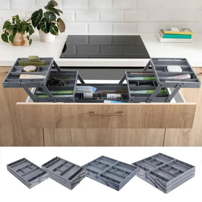 Expandable Drawer Organiser Tray | Kitchen | Luvasmr - Satisfyingly Organised