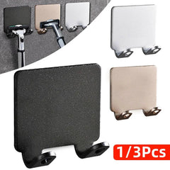 Punch-Free Razor Holder with Storage Hook | Bathroom | Luvasmr - Satisfyingly Organised