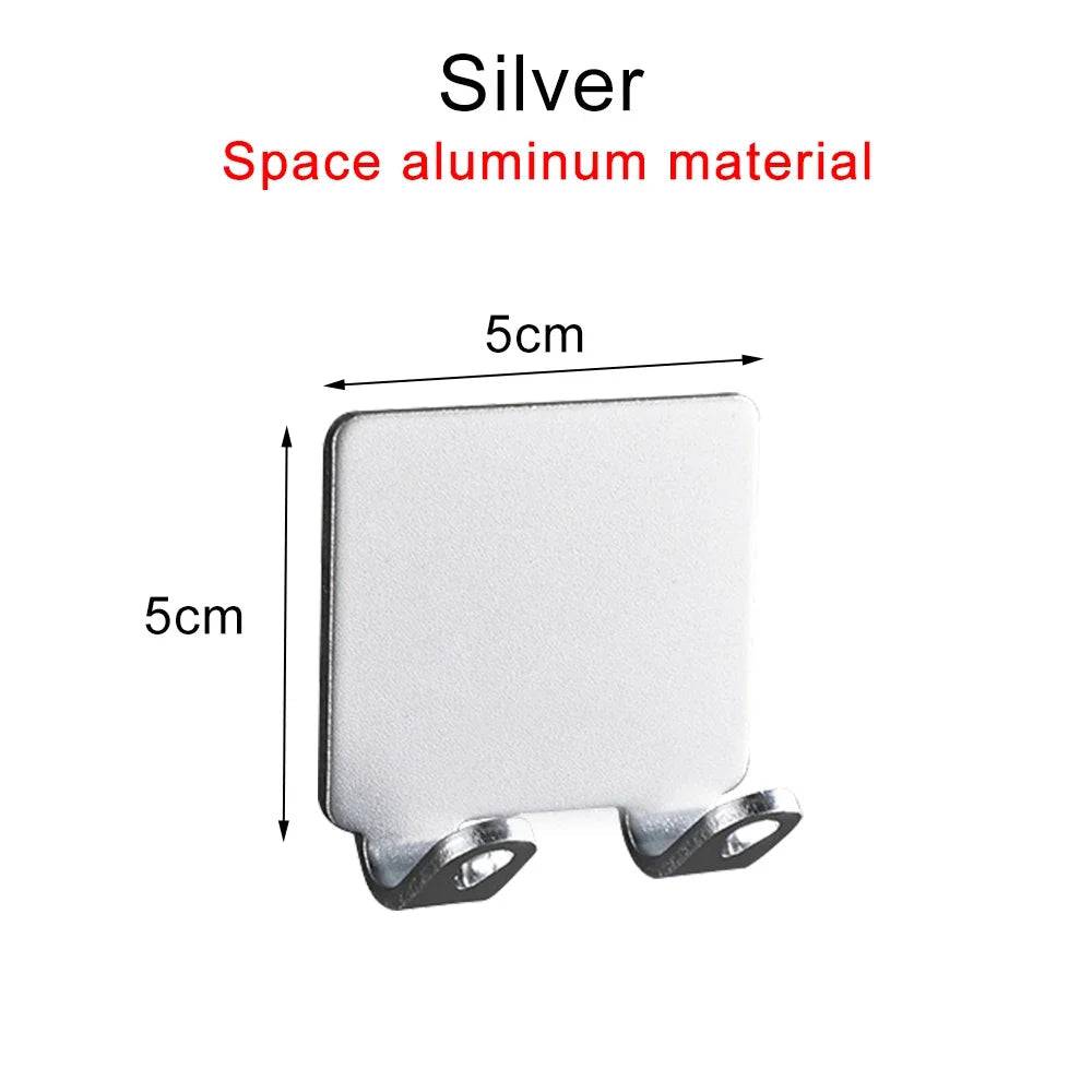 Punch-Free Razor Holder with Storage Hook | Bathroom | Luvasmr - Satisfyingly Organised