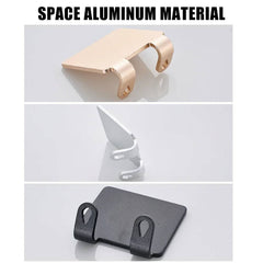 Punch-Free Razor Holder with Storage Hook | Bathroom | Luvasmr - Satisfyingly Organised
