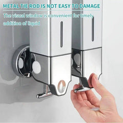 Wall-Mounted Manual Press Liquid Soap Dispenser | Bathroom | Luvasmr - Satisfyingly Organised