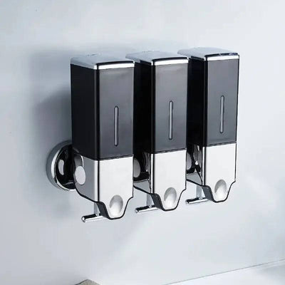 Wall-Mounted Manual Press Liquid Soap Dispenser | Bathroom | Luvasmr - Satisfyingly Organised