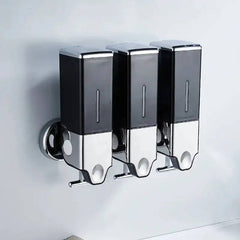 Wall-Mounted Manual Press Liquid Soap Dispenser | Bathroom | Luvasmr - Satisfyingly Organised