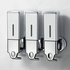 Wall-Mounted Manual Press Liquid Soap Dispenser | Bathroom | Luvasmr - Satisfyingly Organised