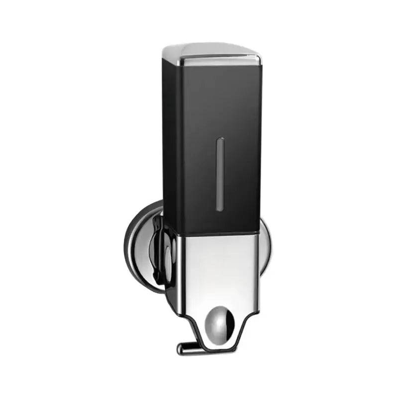 Wall Mounted Manual Soap Dispenser with 500ml capacity, sleek design for efficient bathroom or kitchen use.