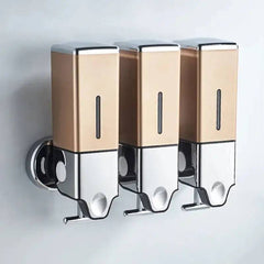 Wall-Mounted Manual Press Liquid Soap Dispenser | Bathroom | Luvasmr - Satisfyingly Organised