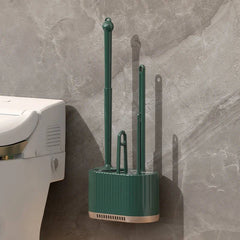 Wall-Mounted Toilet Cleaning Set | Bathroom | Luvasmr - Satisfyingly Organised