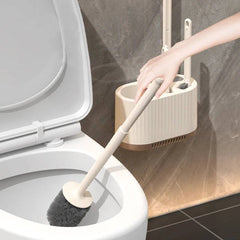 Wall-Mounted Toilet Cleaning Set | Bathroom | Luvasmr - Satisfyingly Organised