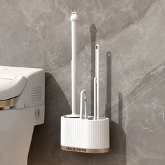 Wall-Mounted Toilet Cleaning Set | Bathroom | Luvasmr - Satisfyingly Organised