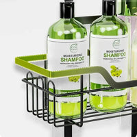 Drill-Free Bathroom Shelf Over Door Hanging Organiser | Bathroom | Luvasmr - Satisfyingly Organised