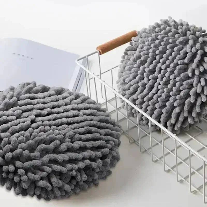 Quick-Drying Chenille Hand Towel | Bathroom | Luvasmr - Satisfyingly Organised