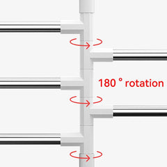 Rotating Multi-Bar Towel Rack | Bathroom | Luvasmr - Satisfyingly Organised