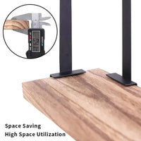 Rustic Industrial Wood Wall Shelf Rack | Bathroom | Luvasmr - Satisfyingly Organised