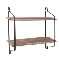Rustic Wall Mounted Shelf | Bathroom | Luvasmr - Satisfyingly Organised