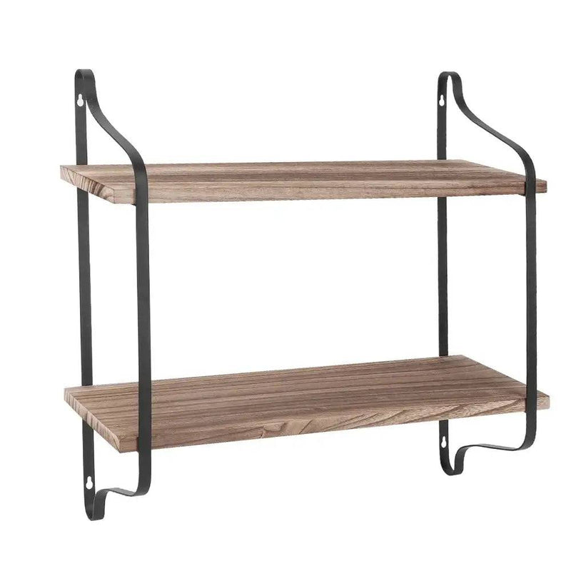 Rustic Wall Mounted Shelf | Bathroom | Luvasmr - Satisfyingly Organised