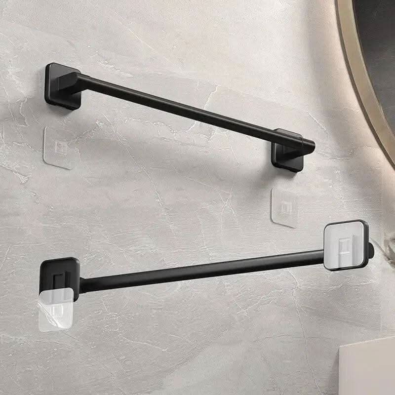 Self Adhesive Wall Mounted Single Towel Rack - Luvasmr