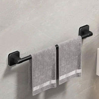 Self Adhesive Wall Mounted Single Towel Rack - Luvasmr