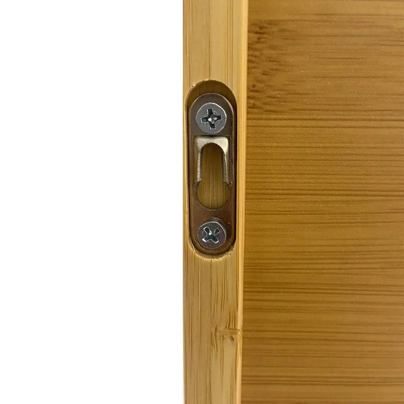 Solid Wood Bamboo Bathroom Wall Cabinet | Bathroom | Luvasmr - Satisfyingly Organised