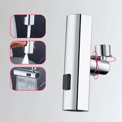 Three Mode Waterfall Faucet Extension Device | Bathroom | Luvasmr - Satisfyingly Organised