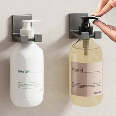 Universal Punch-Free Shower Gel Bottle Rack | Bathroom | Luvasmr - Satisfyingly Organised
