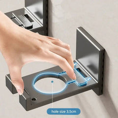 Universal Punch-Free Shower Gel Bottle Rack | Bathroom | Luvasmr - Satisfyingly Organised