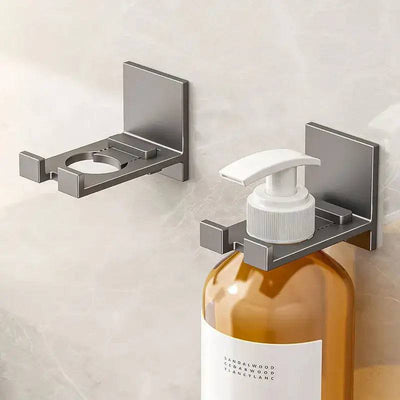 Universal Punch-Free Shower Gel Bottle Rack | Bathroom | Luvasmr - Satisfyingly Organised