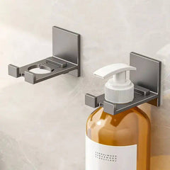 Universal Punch-Free Shower Gel Bottle Rack | Bathroom | Luvasmr - Satisfyingly Organised