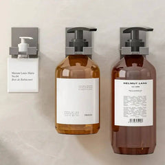 Universal Punch-Free Shower Gel Bottle Rack | Bathroom | Luvasmr - Satisfyingly Organised